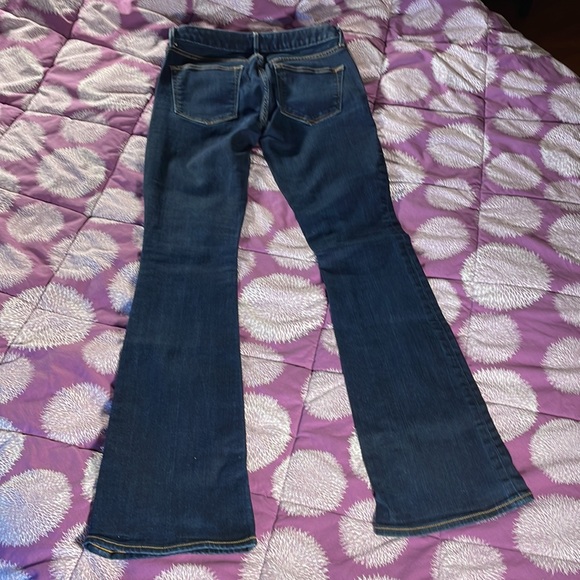 Gap 1969 curvy bootcut dark wash jeans sz 24r - Picture 9 of 10